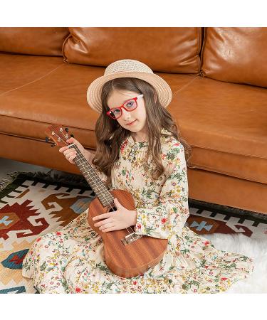 Getino Kids Blue Light Glasses | Anti Eyestrain & Glare Protection for Ages 3-12 | Red White Computer Gaming Glasses for Boys and Girls - Buy Online on GoSupps.com