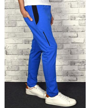 BEZLIT Boys Sports Leisure Trousers 30143 - Blue-Black | International Shipping Available - Buy Online on GoSupps.com