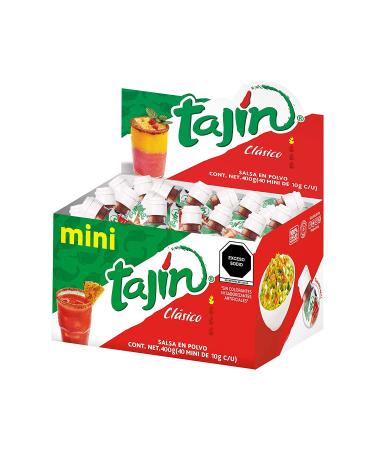 Tajn Clsico Chile Lime Seasoning Mini Display 0.35 oz 40 Mini Bottles (Pack of 1) 0.35 Ounce (Pack of 40) - Buy Online on GoSupps.com