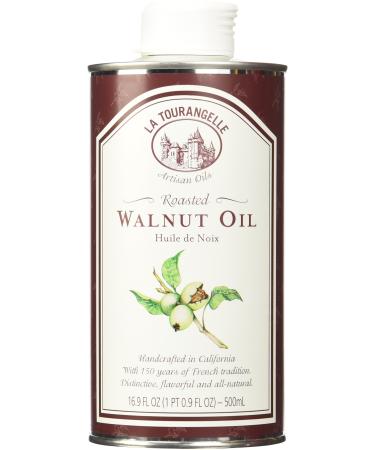 Oil Roasted Walnut Tin 16.9 oz/500 ml-Pack of 6