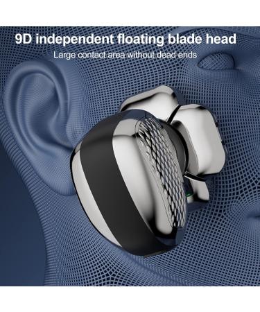 Layhou Men's Hair Trimmer Multifunctional Electric Beard Shaver Washable Cordless Electric Body Hair Trimmer USB Rechargeable - Buy Online on GoSupps.com