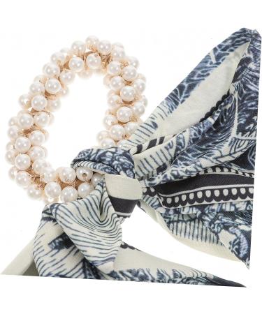 Beavorty 2 Sets hair rope satin scrunchies for hair bowknot hair scrunchies hair scrunchies for womens hair floral hair scarf hair scarf for women blush ribbon fabric Curls Miss the bubble - Buy Online on GoSupps.com