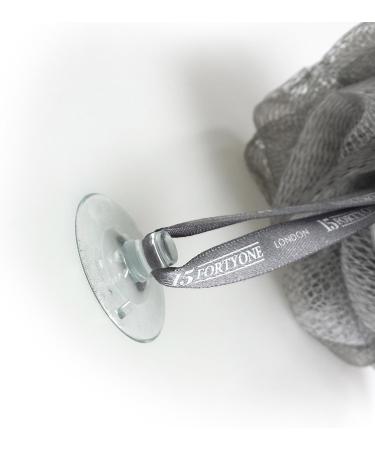 1541 London Exfoliating Bath & Shower Body Puff/Scrunchie/Buffer (Silver Grey) 3 pack - Buy Online on GoSupps.com