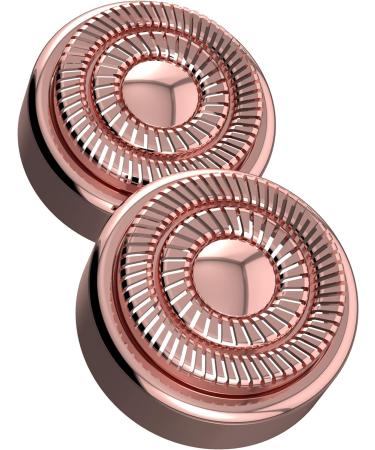 Finishing Touch Flawless Face Replacement Heads Generation 2 2 x New Premium Quality 18 Karat Gold-Plated Hypoallergenic Double-Ring Heads for Flawless Face 3.0 Set of 2 - Buy Online on GoSupps.com