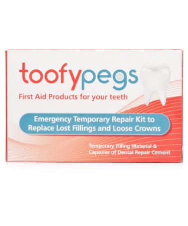 Toofypegs Emergency Dental Repair Kit x 2