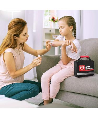 GRM Upgraded 465-Piece First Aid Kit for Car, Home, Outdoors, Camping, Travel & Survival - Ideal for Office, Workplace, Businesses - Emergency Supplies - Buy Online on GoSupps.com