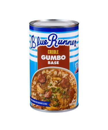 Blue Runner Creole Chicken & Sausage Gumbo Base 25 Ounce (Pack of 6) A Rich Flavorful & Authentic Creole Classic Just Add Meat Chicken and Sausage Gumbo
