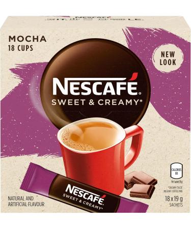 NESCAF Sweet and Creamy Original Instant Coffee Mix & Sweet and Creamy Mocha Instant Coffee Mix Coffee Mix + COFFEE - Buy Online on GoSupps.com
