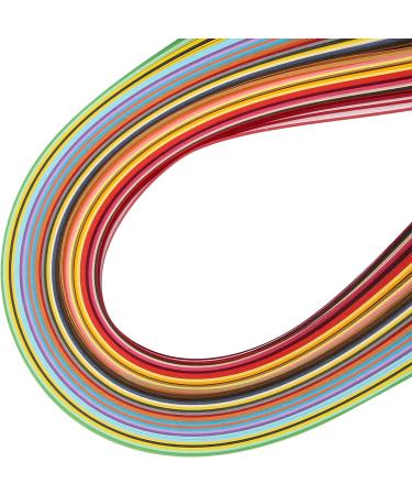 3mm Paper Quilling Set - 1080 Strips in 36 Colors for DIY, Home Decor & Gifts - Buy Online on GoSupps.com