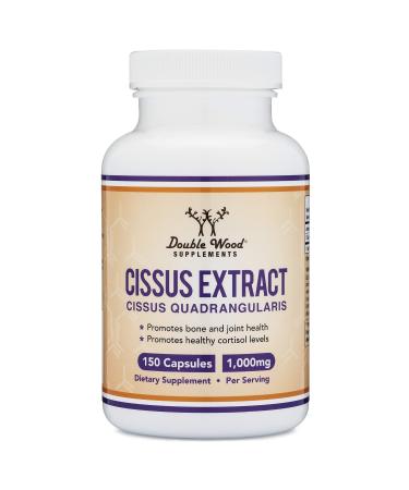 Cissus Quadrangularis Super Extract , 150 Capsules, Manufactured in The USA, Dietary Supplement for Joint and Tendon Pain, 1000mg Serving Size
