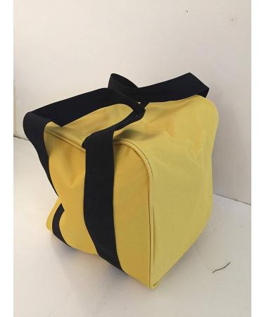 BuyBocceBalls Extra Heavy Duty Nylon Bocce Bag - Yellow with Black Handles (5 of 7) - Buy Online on GoSupps.com