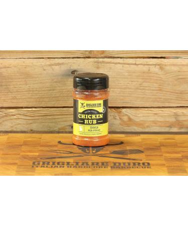 200 g BBQ Chicken Rub Grigliare Duro BBQ Rub for Meat Magic Dust Rub for Chicken Chest Fins and Cosaws Ideal for Chicken and Pork Sea Dry Rub - Buy Online on GoSupps.com