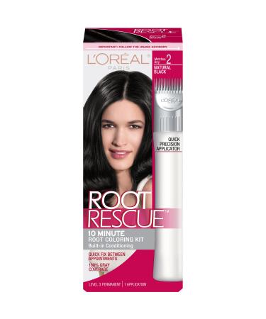 L'Or al Paris Root Rescue Hair Color 2 Natural Black