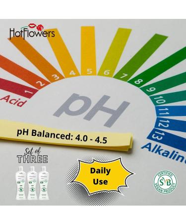 HOT FLOWERS Mint Feminine Wash 4.4 oz - pH Balanced Intimate Care for Women, Gynecologist Tested - Buy Online on GoSupps.com