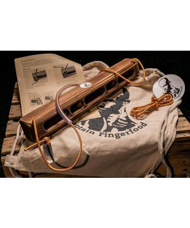 Captain Fingerfood Climbing Board Hangboard 180 44cm Training Board for Enhanced Grip & Strength International Shipping - Buy Online on GoSupps.com