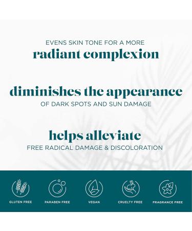 VI DERM Vitamin C Brightening Concentrate - Super-Concentrated 1 Fl Oz for Collagen Boost UV Protection & Pigmentation Prevention - Buy Online on GoSupps.com