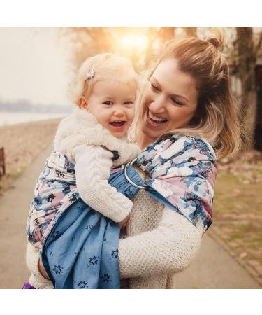 Baby Sling Rings - Portable Aluminum Wraps for Newborns & Toddlers - 2 Pack - Silver - Buy Online on GoSupps.com