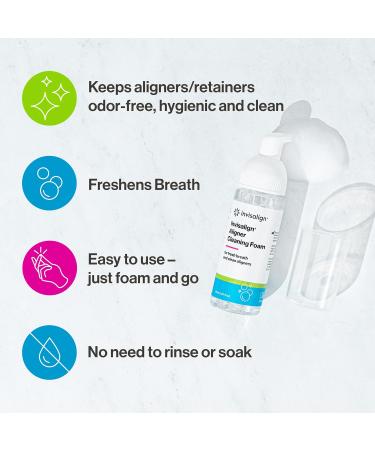 Buy INVISALIGN Aligner Cleaning Foam 55 ml | International Shipping & Best Price - Buy Online on GoSupps.com