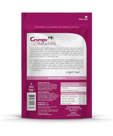 Crumps' Naturals Sweet Potato Chews 11.6oz / 330g (SP-330) | Crumps' Naturals Lamb Chops 3.9 OZ 110g - Buy Online on GoSupps.com