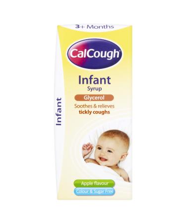 Calcough Apple Flavour Infant Cough Syrup 125ml