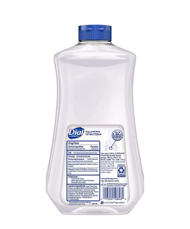Dial Complete Antibacterial Foaming Hand Wash Refill, Soothing White Tea - 32 fl oz - Buy Online on GoSupps.com