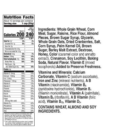 Basic 4 Multigrain Breakfast Cereal - Family Size 19.8 oz (Pack of 6) | High Fiber & Nutritious - Buy Online on GoSupps.com