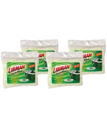 Libman 1164 Spin Mop Refill 4-Pack