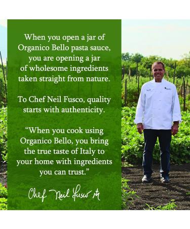 Organico Bello Marinara Sauce 25 oz - Pack of 3 | USDA Organic, Non-GMO, Gluten-Free | No Added Sugar | Keto & Paleo Friendly Tomatoes - Buy Online on GoSupps.com