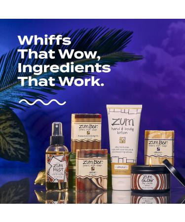 Zum Indigo Wild Lavender Bar Soap 6-Pack - Handcrafted Natural Blends - Buy Online on GoSupps.com