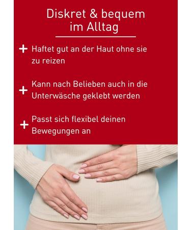 Buy N1 Heat Patches - 4 Pack for Pain Relief Menstrual Cramps & Abdominal Relaxation - Ideal Heat Belt Replacement - Buy Online on GoSupps.com