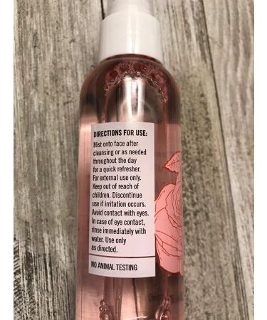 Trader Joe's Rose Water Facial Toner 4 Fl Oz - Hydrating and Refreshing - Buy Online on GoSupps.com