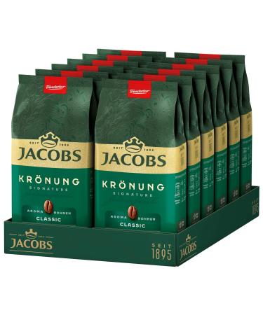 Jacobs Kr nung Aroma-Bohnen Caf en Grains Lot de 12 12 x 500g