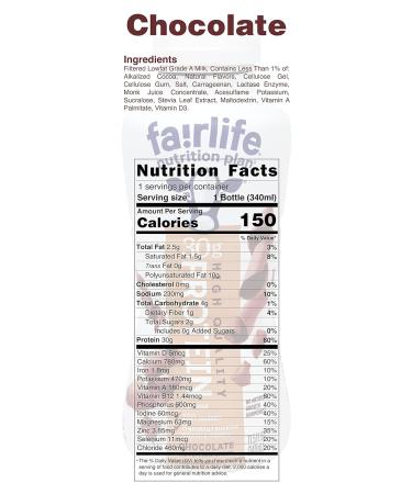 Fairlife Protein Shakes Variety Pack - High Protein Sampler - 12 Pack - 11.5 oz Bottles - Chocolate, Vanilla, Strawberry, Salted Caramel Flavor Varieties - Buy Online on GoSupps.com