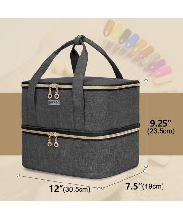 Buy Bafaso Nail Polish Storage & Organizer Bag for 40 Bottles - UV Lamp & Dryer Bag - Patent-Protected - International Shipping - Buy Online on GoSupps.com