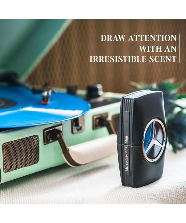 Mercedes-Benz Man - Eau de Toilette for Men - Aromatic Woody Fruity Mens Fragrance with Cedar and Oakmoss Notes - Long Lasting Mens Cologne - 1 oz Citrus 1 Fl Oz (Pack of 1) - Buy Online on GoSupps.com