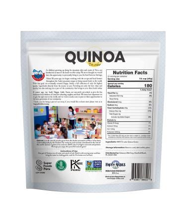 Happy Andes Tri-Color Quinoa: Non-GMO Gluten-Free Whole Grain Rice Substitute - 48 Oz - Buy Online on GoSupps.com