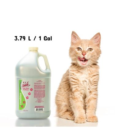PET SILK Bright White Conditioner 128 Oz - Professional Pet Grooming Supplies - Buy Online on GoSupps.com