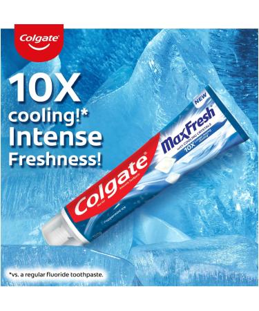 Buy Colgate Maxfresh Blue Toothpaste - 150g | Fresh Breath & Whitening | International Shipping Available - Buy Online on GoSupps.com