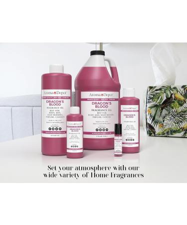 Dragon's Blood Fragrance Oil 4 oz - Premium Perfume & Skin Oil for DIY Candles Bath Bombs Body Butters & More - Buy Online on GoSupps.com