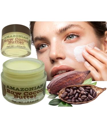 Nativilis Amazonian Cocoa Butter Raw (Theobroma cacao) Skin Natural Moisturizer Replenishing skin's moisture protecting your skin improving elasticity Copaiba properties