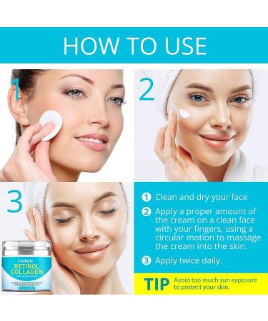 Anti-Aging Retinol & Collagen Face Cream for Women & Men - 50ml - Buy Online on GoSupps.com