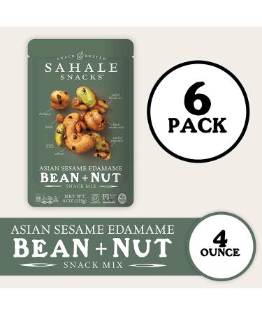 Sahale Snacks Asian Sesame Edamame & Nut Snack Mix - 4 oz | Healthy Snack - Buy Online on GoSupps.com