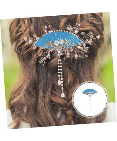 VALICLUD Fan Tassel Hair Clip Claw Clip Hair Clips Chinese Headdress Barrettes for Girls Fan Hair Clamp Girls Hair Clip Hair Pin Tiara Hair Accessories for Women Kimono China Metal Miss - Buy Online on GoSupps.com