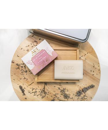 Savonnerie des Collines ANITA & ZAHA soap with organic goats milk pink 100 g