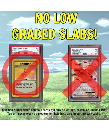 Graded Pokemon Card Mystery Pack | Guaranteed Grade 8+ PSA/CGC Card + Ultra Rare | Vintage & Modern Cards | Mythic Edition - Buy Online on GoSupps.com