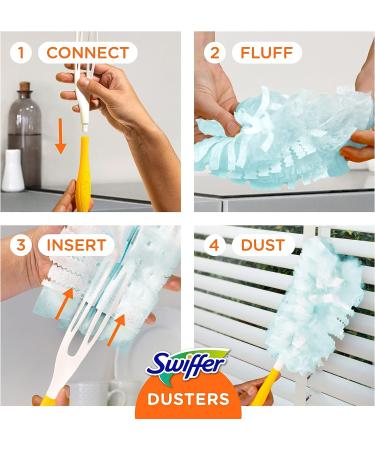 Swiffer Dusters Ceiling Fan Duster 18 Count Refills with Febreze Lavender - Pack of 1 - Buy Online on GoSupps.com