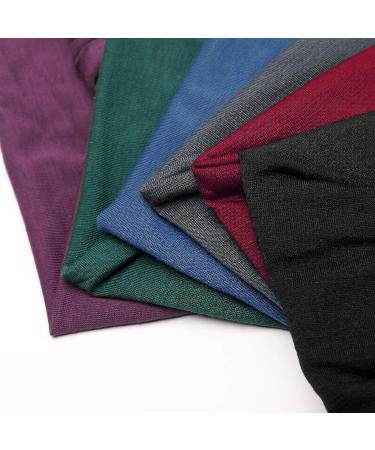 Tobeffect African Boho Wide Headband for Women - Knotted Head Wrap Turban Hair Accessory - Buy Online on GoSupps.com