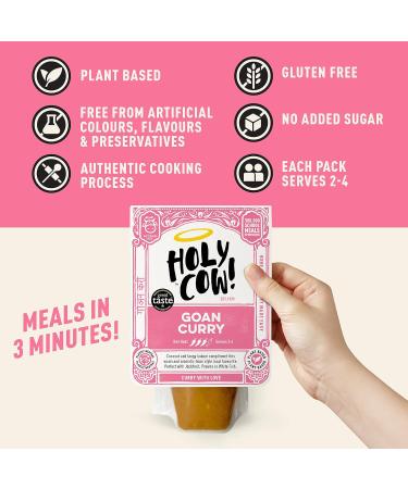  Holy Cow Holy Cow Curry Sauces Goa Curry Sauce 250g (Pack of 6) - Buy Online on GoSupps.com