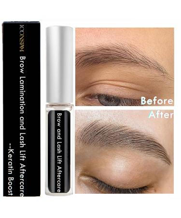 Clear-Brow Lamination Aftercare | Eyebrow Perm Conditioner & Lash Lift Nutrition with 7ml Keratin Oil | Fix & Neat Upwards Over Perming Lashes & Brows | 100-Day Supply - Buy Online on GoSupps.com