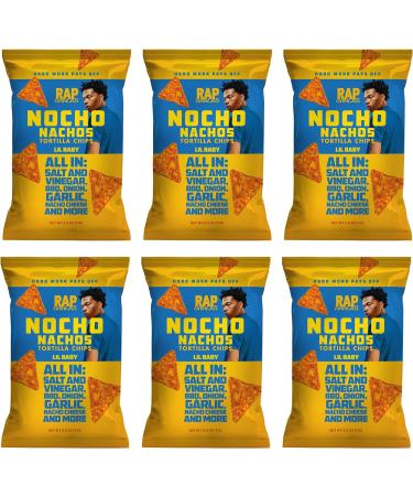 Rap Snacks Lil Baby All In Nocho Nachos 71g - Buy Online on GoSupps.com
